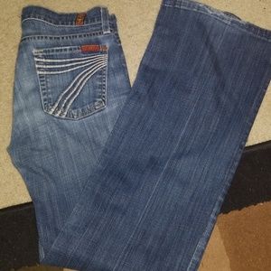 7 For All Mankind 7FAM DOJO FLARE JEANS